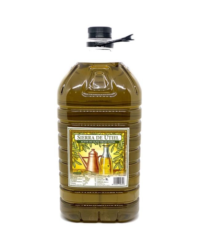 HUILE D'OLIVE EXTRA VIERGE 5L- PET - Huile d'Olive Vierge Extra